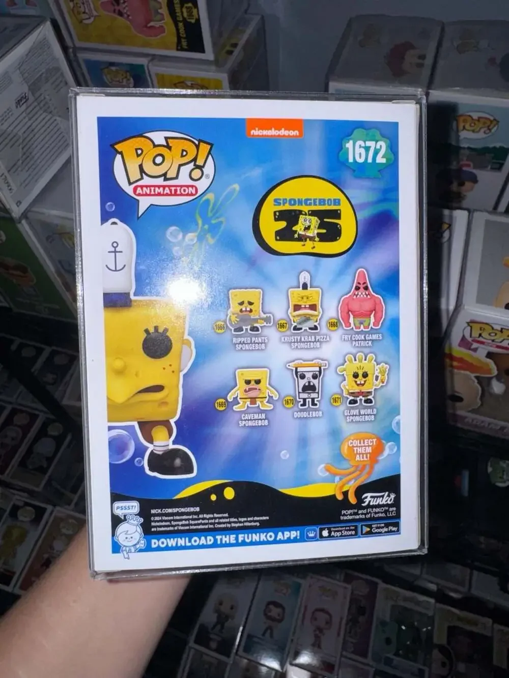 Funko Pop! Animation Mocking SpongeBob Squarepants 1672 Hot Topic Exclusive